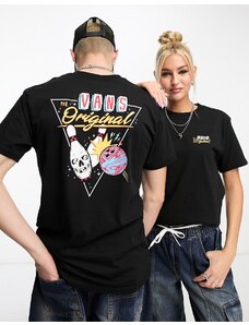Vans - Lucky Spare - T-shirt unisex nera con stampa sul retro-Black