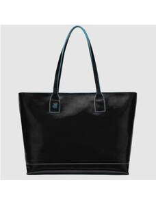 PIQUADRO Shopping bag con porta iPad Blue Square