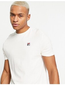 Fila - Sunny - T-shirt color crema con riquadro piccolo del logo-Bianco