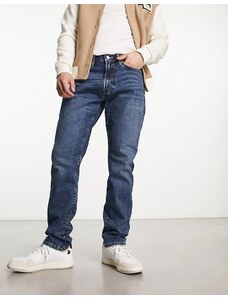 Abercrombie & Fitch - Jeans slim fit authentic lavaggio blu medio