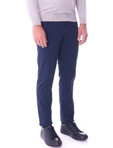 Trussardi Jeans PANTALONE 370 CLOSE TRUSSARDI PIQUET STRETCH, Colore Blu