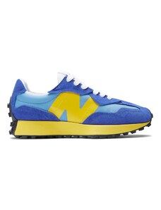 New Balance - 327 - Sneakers blu multi e gialle