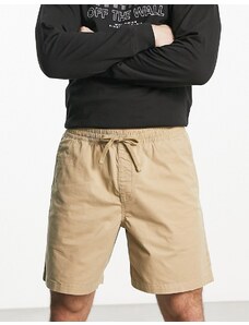 Vans - Range - Pantaloncini comodi elasticizzati beige cuoio-Marrone