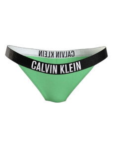 Calvin Klein costume slip bikini verde KW0KW01984