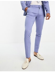 New Look - Pantaloni da abito super skinny azzurri-Blu