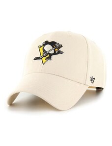 47brand cappello con visiera con aggiunta di cotone NHL Pittsburgh Penguins