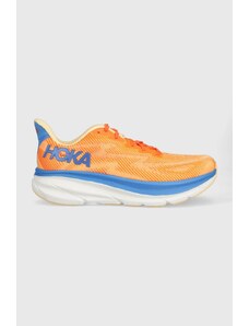 Hoka scarpe da corsa Clifton 9 colore arancione