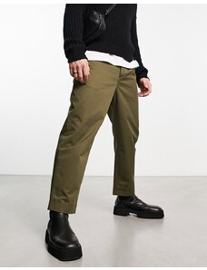 AllSaints - Belo - Pantaloni dritti kaki-Verde
