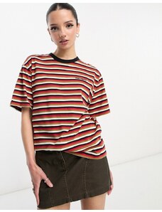 Carhartt WIP - Alice - T-shirt rossa a righe-Rosso