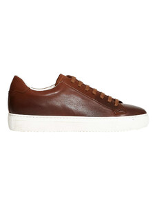 Doucal's sneakers in pelle cuoio
