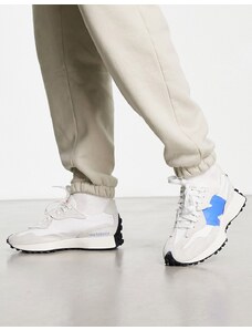 New Balance - 327 - Sneakers bianche e blu-Bianco