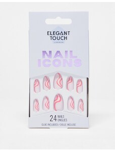 Elegant Touch - Unghie finte Nail Icon - Real One-Multicolore