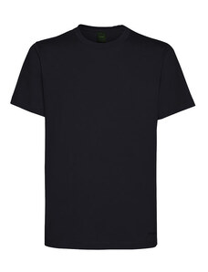 Geox T-shirt Manica Corta Uomo In Cotone Blu Taglia L