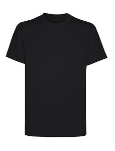 Geox T-shirt Manica Corta Uomo In Cotone Nero Taglia L