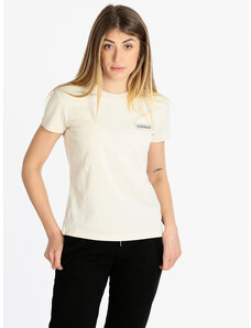 Napapijri S Morgex W Ss T-shirt Donna Manica Corta Beige Taglia L