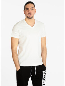 Guy T-shirt Manica Corta Uomo In Cotone Bianco Taglia Xl