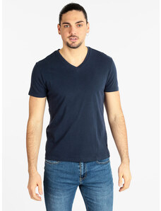 Guy T-shirt Manica Corta Uomo In Cotone Blu Taglia 3xl
