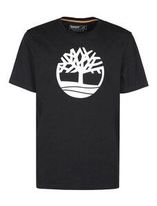 Timberland T-shirt Girocollo Manica Corta Uomo Nero Taglia Xl