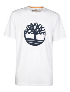 Timberland T-shirt Girocollo Manica Corta Uomo Bianco Taglia Xl