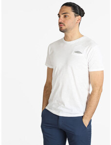 Coveri Collection T-shirt In Cotone Manica Corta Con Taschino Da Uomo Bianco Taglia L