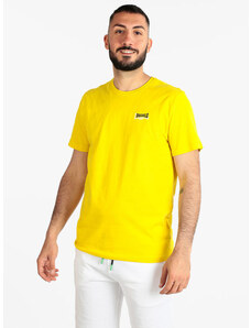 Lonsdale T-shirt Manica Corta Uomo In Cotone Giallo Taglia Xxl