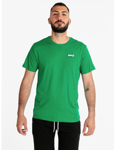 Lonsdale T-shirt Manica Corta Uomo In Cotone Verde Taglia Xl