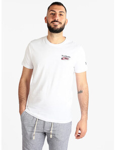 Renato Balestra T-shirt Uomo Manica Corta Con Scritta Bianco Taglia 3xl