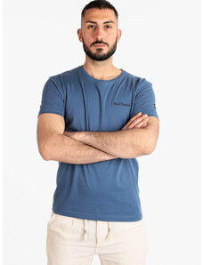 Renato Balestra T-shirt Uomo Manica Corta In Cotone Blu Taglia Xxl