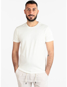 Guy T-shirt Uomo Manica Corta Bianco Taglia L