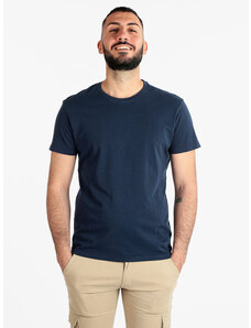 Guy T-shirt Uomo Manica Corta Blu Taglia L