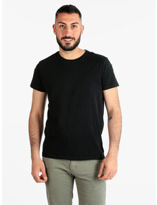 Guy T-shirt Uomo Manica Corta Nero Taglia 3xl
