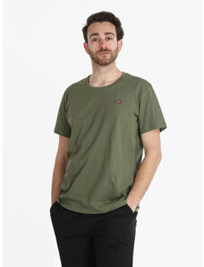 Norway T-shirt Uomo In Cotone Manica Corta Verde Taglia L