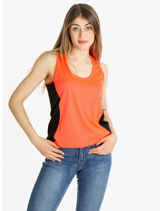 Athl Dpt Canotta Sportiva Donna Bicolor T-shirt Arancione Taglia S