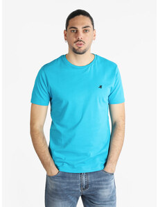 U.S. Grand Polo T-shirt Manica Corta Uomo Con Logo Blu Taglia Xl