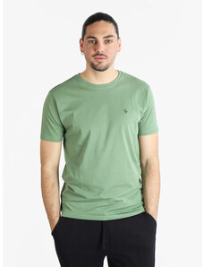 Coveri Moving T-shirt Manica Corta Uomo In Cotone Verde Taglia L