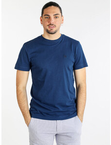 Navy Sail T-shirt Manica Corta In Cotone Da Uomo Blu Taglia Xl