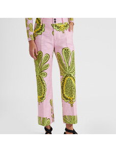 La DoubleJ Shorts & Pants gend - Hendrix Pants Big Pineapple Pink L 98% Cotton 2% Elastane