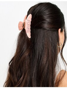 ALDO - Pinza per capelli rosa con scritta “Bride”