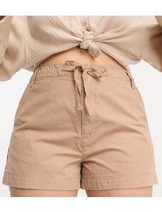 ASOS Curve ASOS DESIGN Curve - Pantaloncini cargo color cuoio-Brown