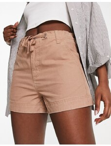 ASOS DESIGN - Pantaloncini cargo color cuoio-Brown