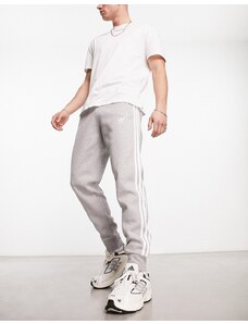 adidas Originals - Joggers grigio pallido con tre strisce