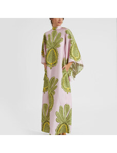 La DoubleJ Dresses gend - Magnifico Dress Big Pineapple Pink L 100% Silk