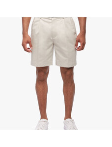 Brooks Brothers Shorts stretch con pince frontali - male Pantaloncini e Tuta Beige chiaro 30