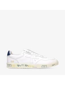 Premiata Sneakers Clay 6352 in pelle bianca