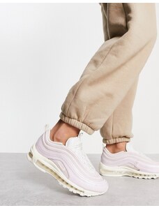 Nike - Air 97 - Sneakers rosa e bianco perla-Nero