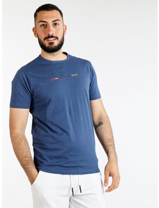 U.S. Grand Polo T-shirt Uomo Manica Corta Con Scritta Jeans Taglia Xxl