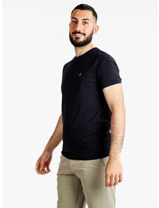 U.S. Grand Polo T-shirt Uomo In Cotone Manica Corta Blu Taglia Xxl