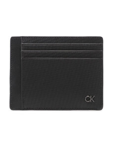 Calvin Klein Ck Clean Pq Id Cardholder Bax K50k510299 Ck Black