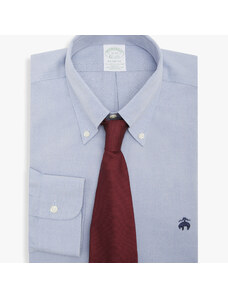Brooks Brothers Camicia Blu Slim Fit Non-Iron con colletto Button Down - male Camicie eleganti Blu 16H