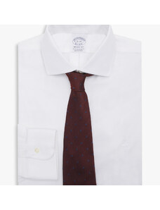 Brooks Brothers Camicia Bianca Regular Fit Non-Iron con collo aperto - male Camicie eleganti Bianco 18